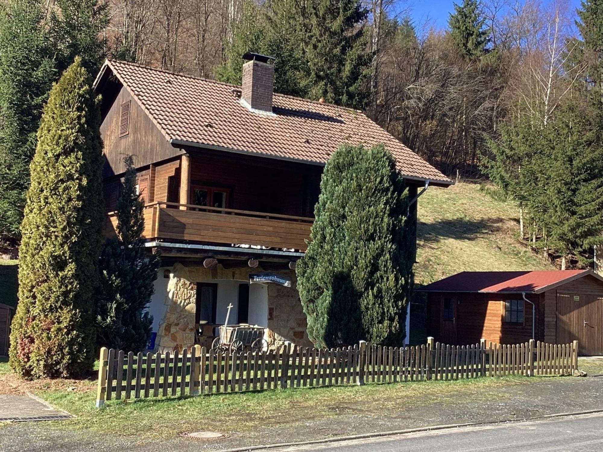 Detached Holiday Residence In The Wonderfully Beautiful Harz Kamschlacken Eksteriør bilde