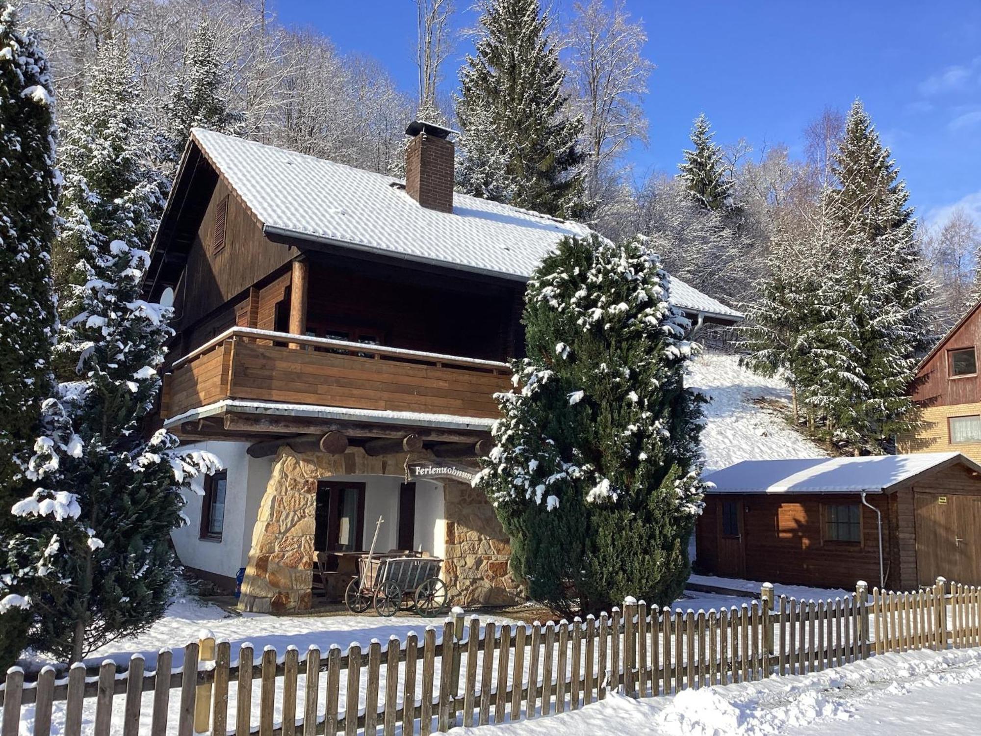 Detached Holiday Residence In The Wonderfully Beautiful Harz Kamschlacken Eksteriør bilde